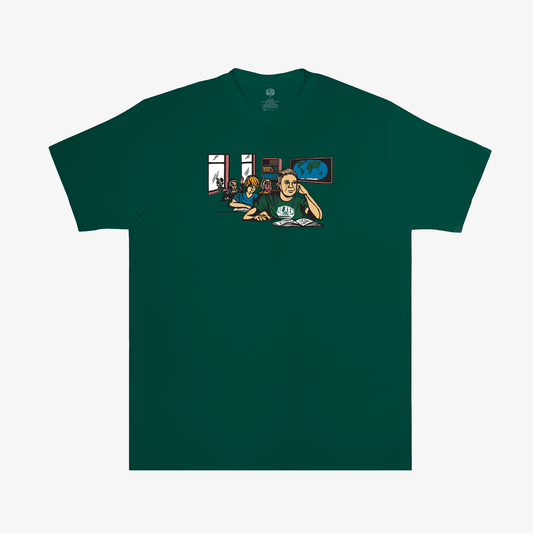 Camiseta Alien Workshop Class Verde