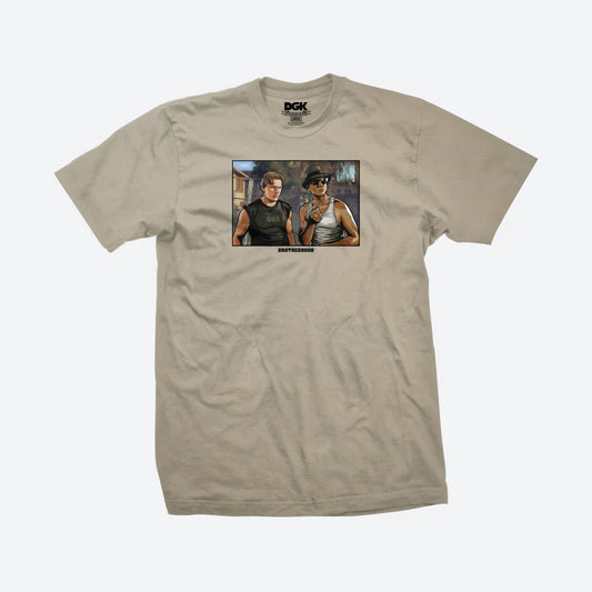 Camiseta DGK Brotherhood  Bege