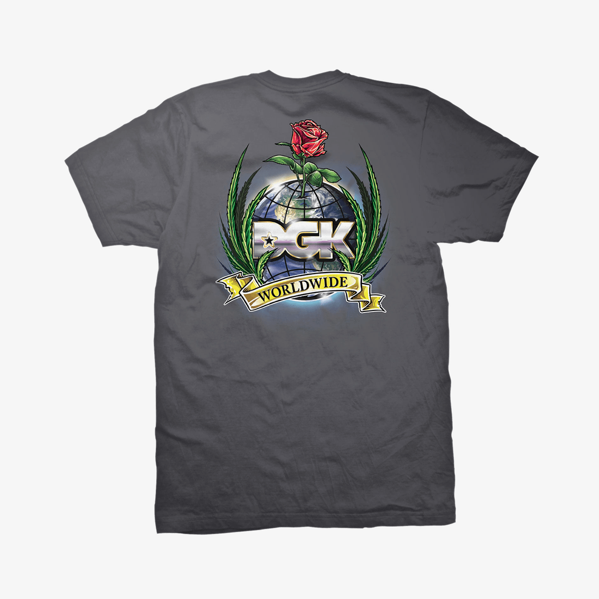 Camiseta DGK Global Cinza