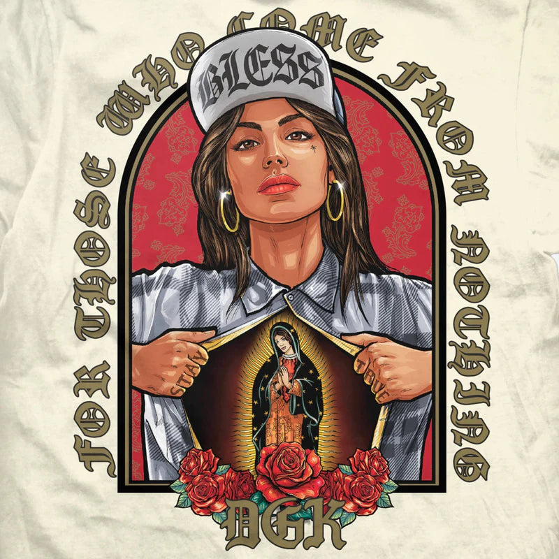Camiseta DGK Shine Cream