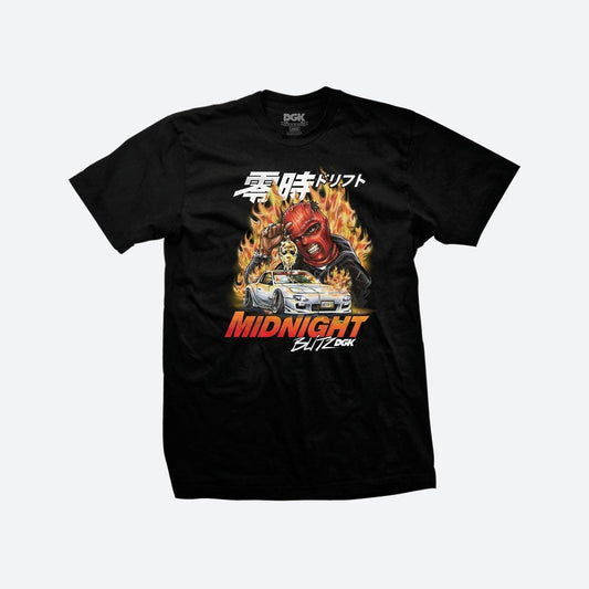 Camiseta Dgk Blitz Tee Preto