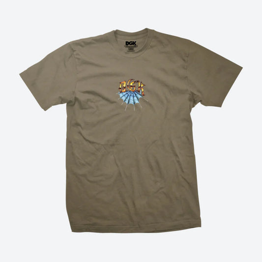 Camiseta DGK Night Moves  Bege