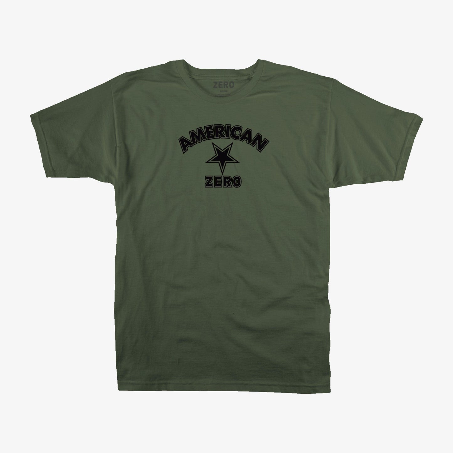 Camiseta Zero American Zero Verde