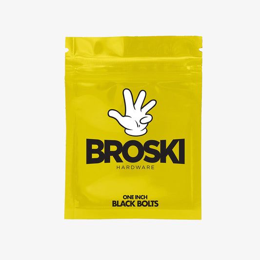 Jogo de parafusos de base Broski Black Bolts