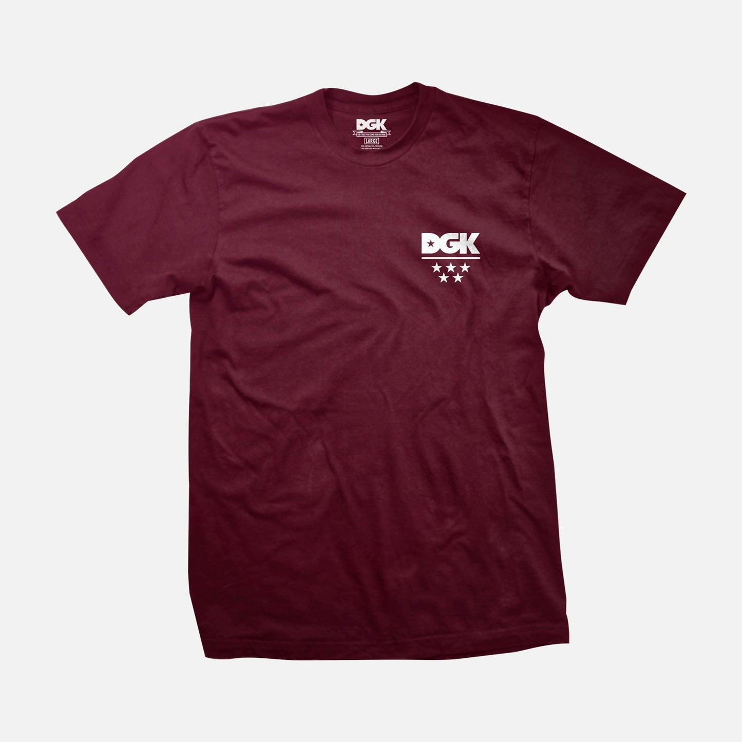 Camiseta DGK All Star Mini Logo Bordô