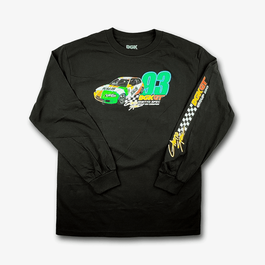 Camiseta Dgk Manga Longa Gt93 Preto