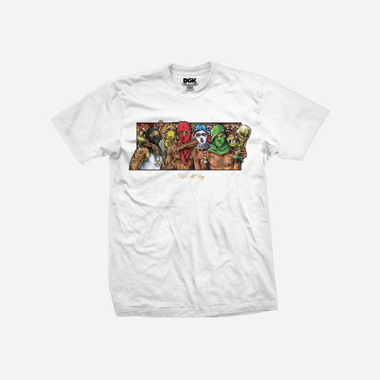 Camiseta DGK Santos Del Barrio Branco