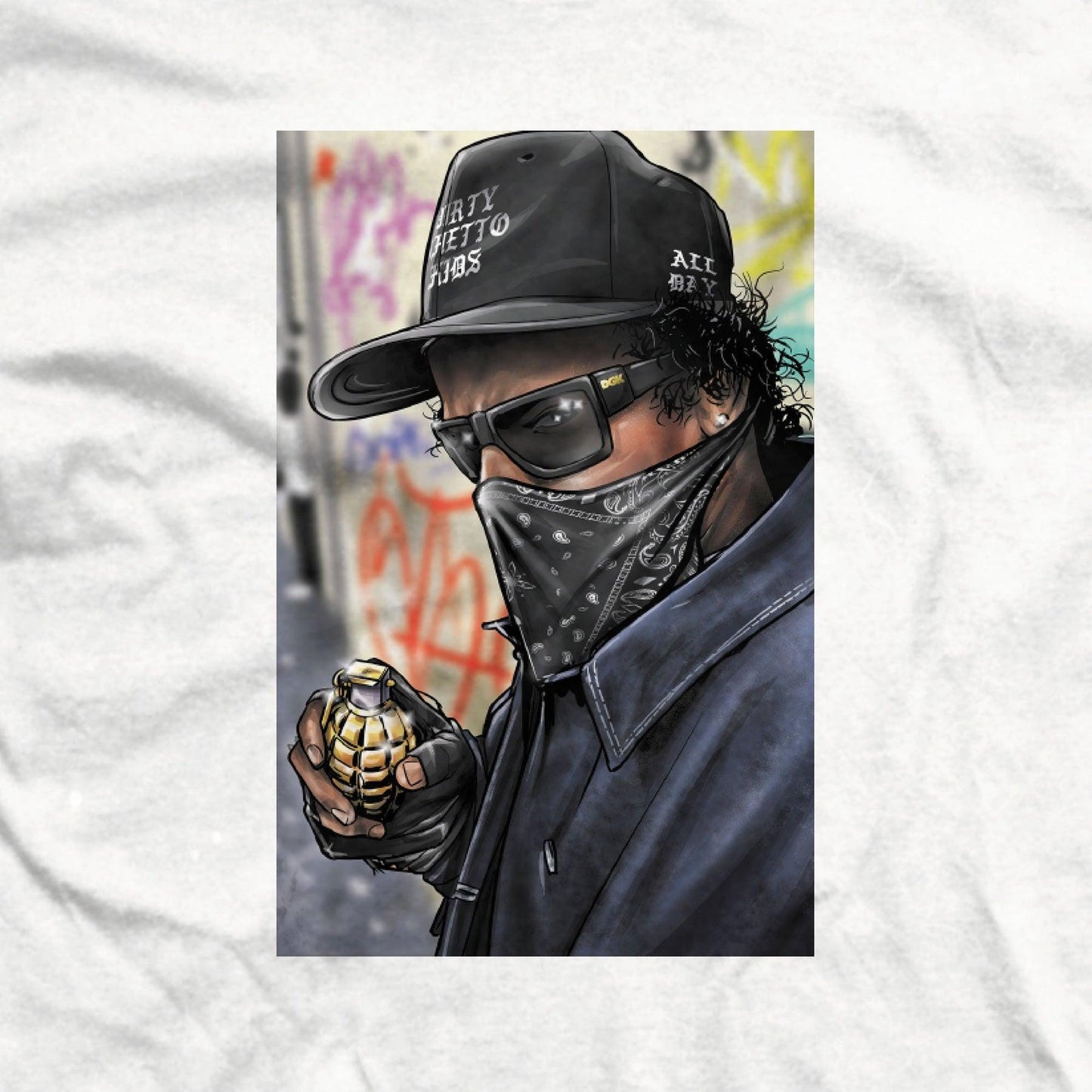 Camiseta DGK Coolin Branco