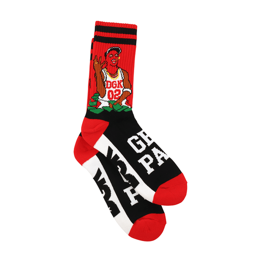 Meia DGK Payday Crew Sock - Multi - Único