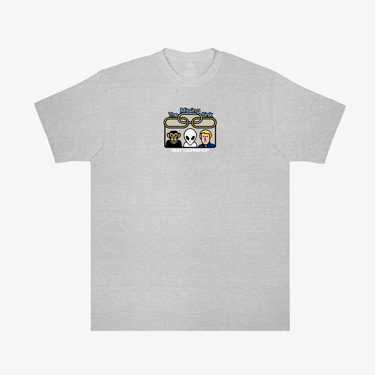 Camiseta Alien Workshop Missing Link Cinza