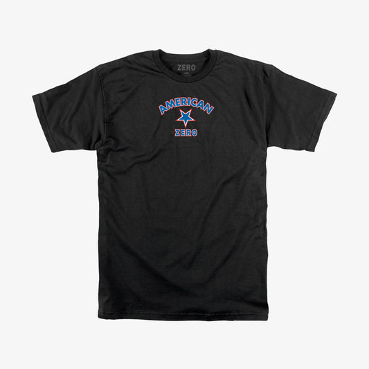 Camiseta Zero American Zero Preto