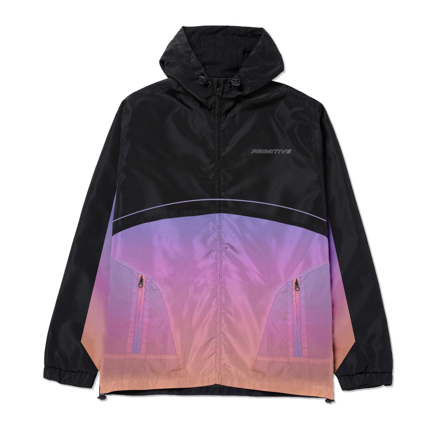 Jaqueta Primitive Rise Zip Preto