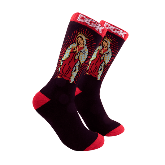 Meia DGK Guadalupe Crew Sock - Preto - Único