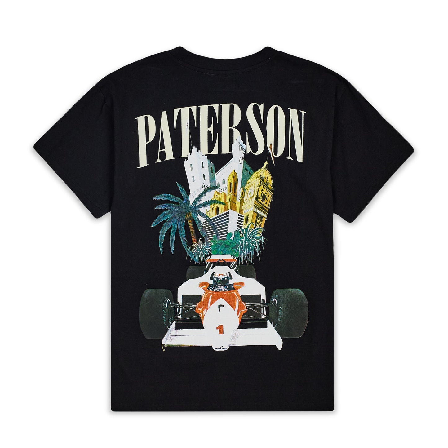 Camiseta Paterson Monte Carlo  Preto