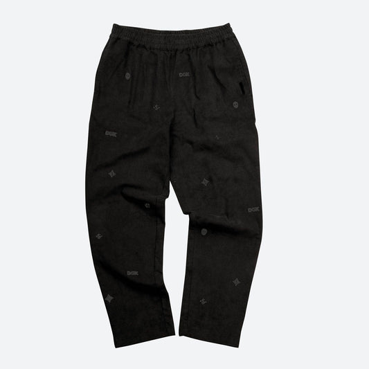 Calça DGK Monogram Veludo Preto