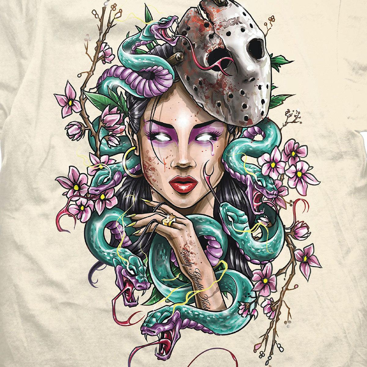 Camiseta DGK Mystical  Bege