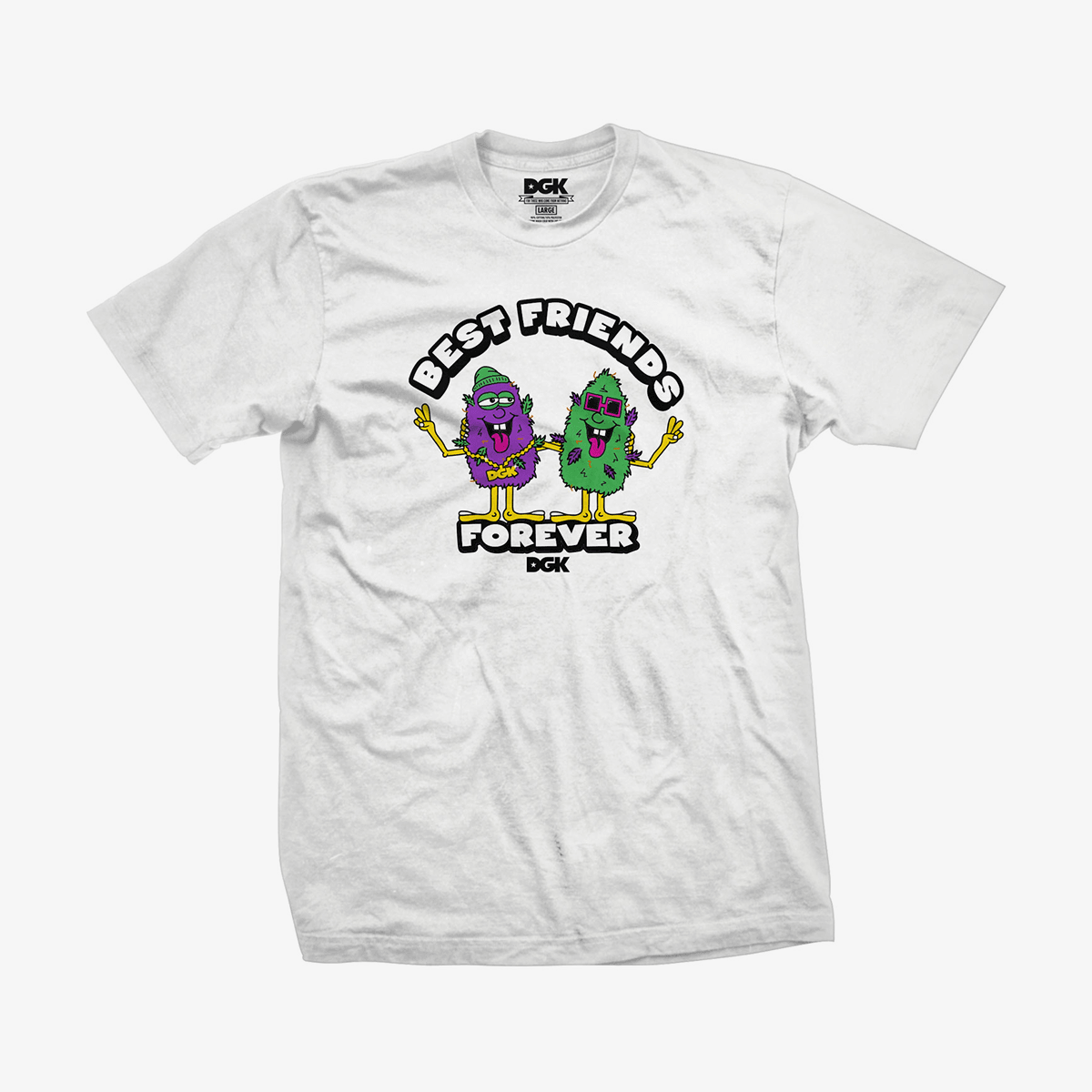 Camiseta DGK Buds Branco