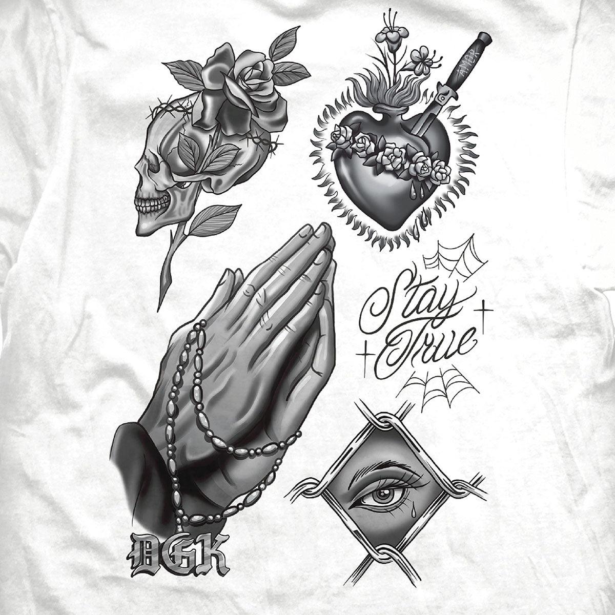 Camiseta DGK Stay True Branco