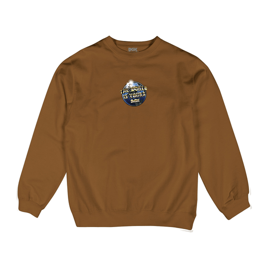 Moletom  Crewneck DGK Muerte Crewneck Fleece  Marrom
