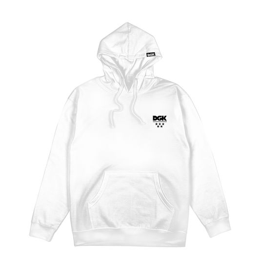 Moletom DGK All Star Mini Logo Fleece  Branco
