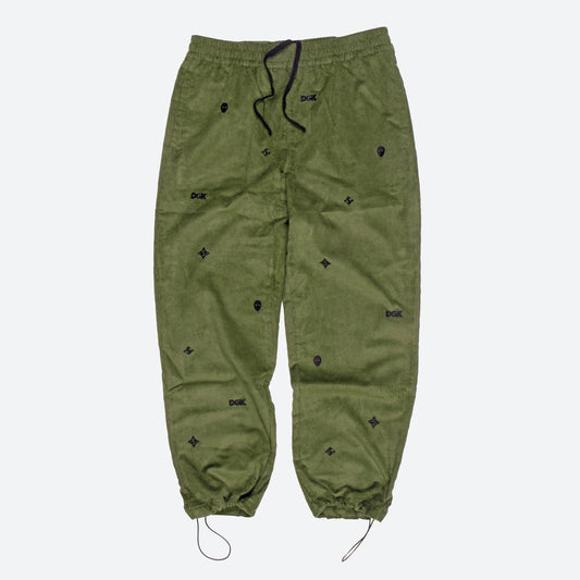 Calça DGK Monogram Veludo Verde
