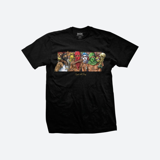 Camiseta DGK Santos Del Barrio Preto