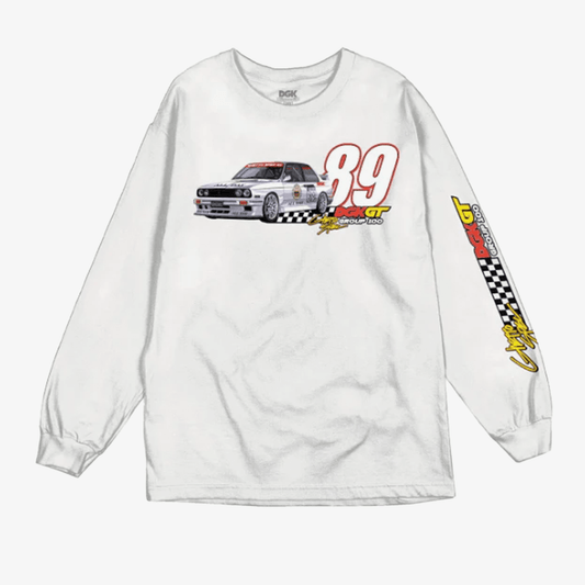 Camiseta Dgk Manga Longa Gt89 Branco