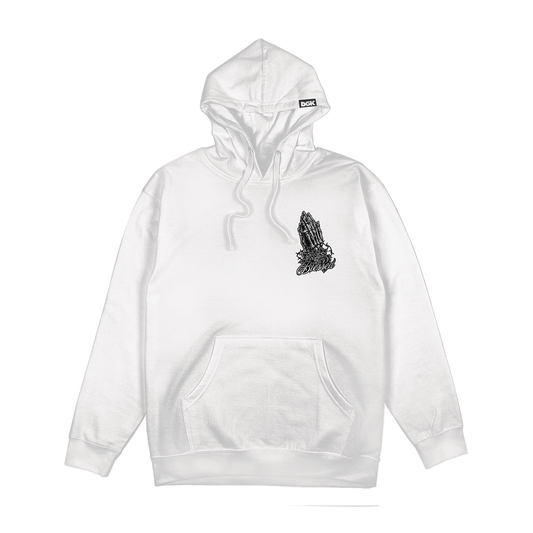 Moletom DGK Devoted Hooded Fleece Branco