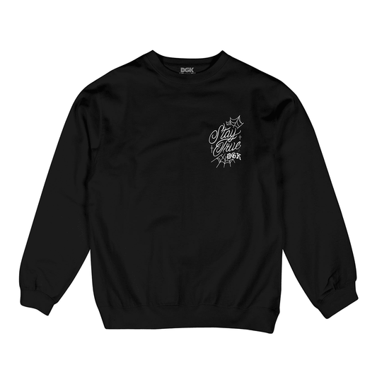 Moletom  Crewneck DGK Stay True Crewneck  Preto