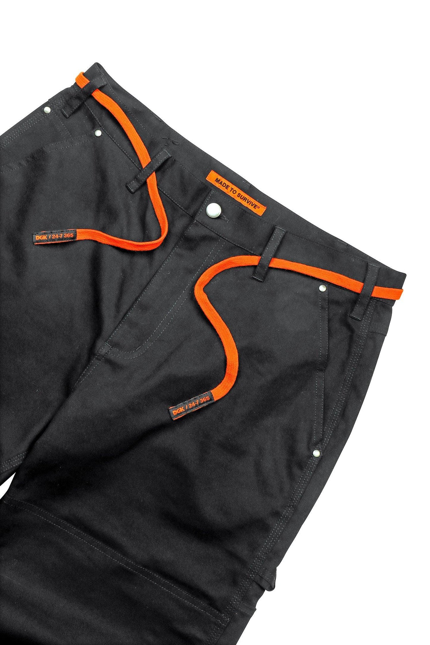 Calça DGK Utility Canvas Pants  Preto