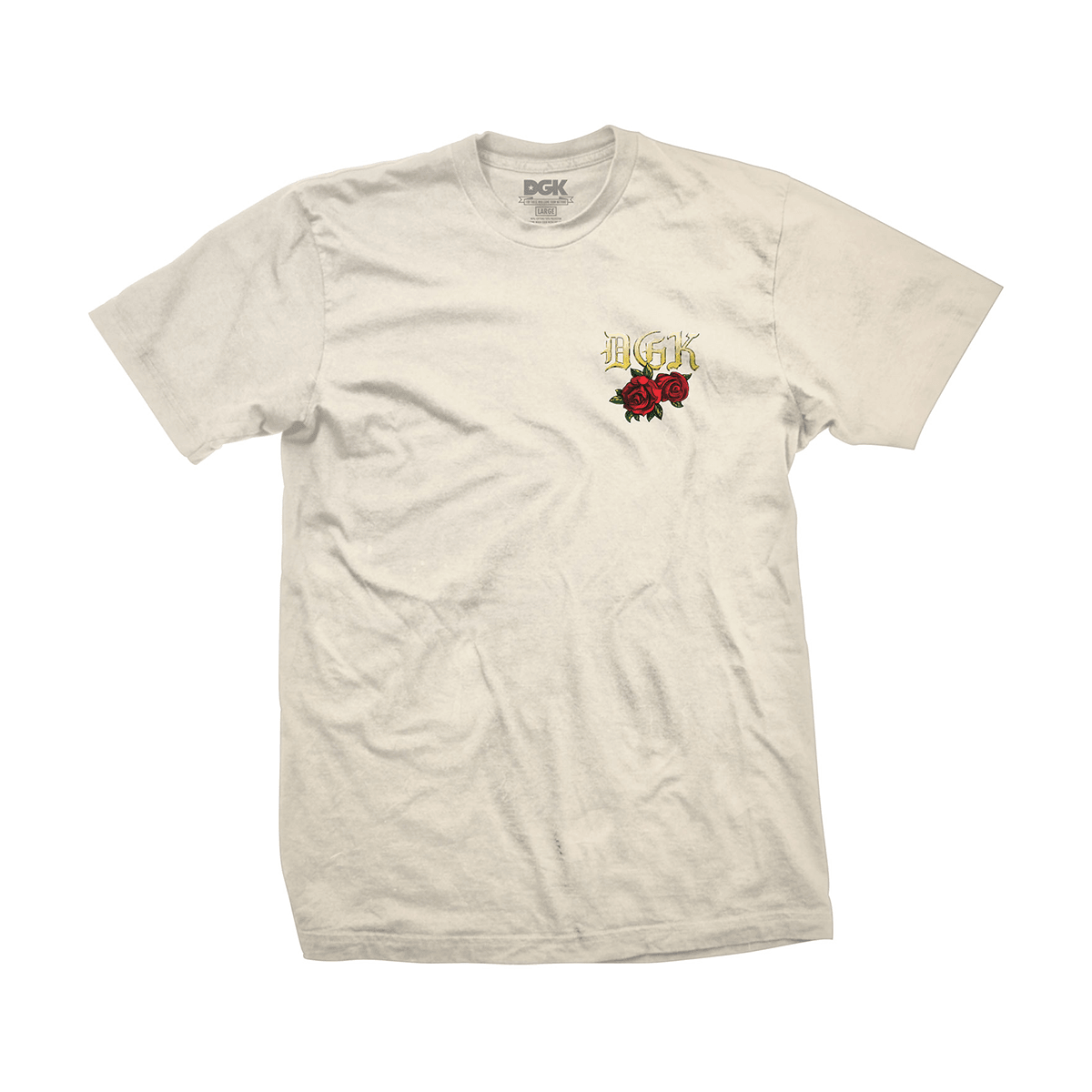 Camiseta DGK Ridin Dirty Creme
