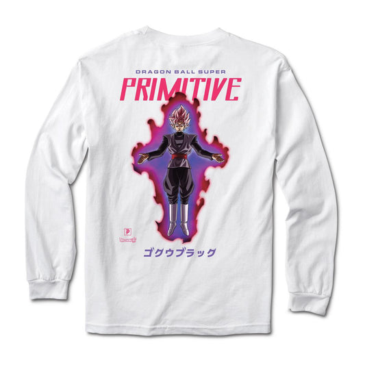 Camiseta Primitive Goku Black Rose L/S Tee
