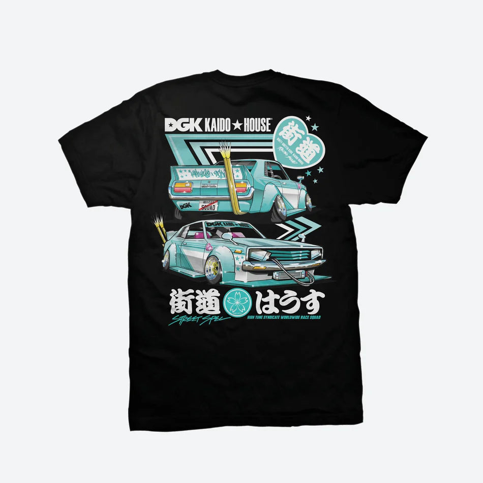 Camiseta DGK x KAIDO HOUSE Zokusha  Preto