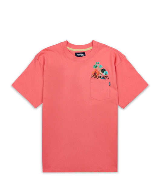Camiseta Paterson Flowers Coral