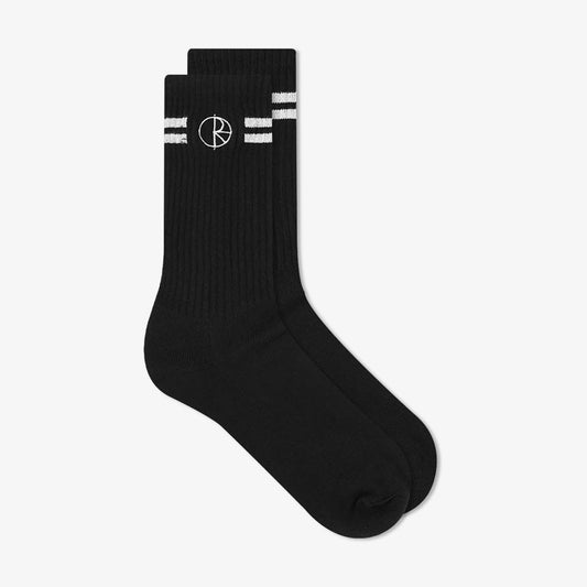 Meia Polar Stroke Logo 35-38 Preto