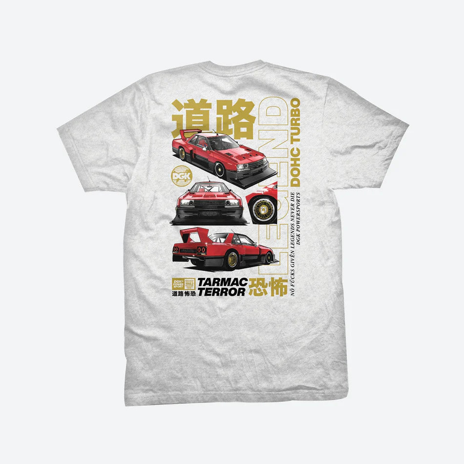 Camiseta DGK Tarmac Terror Cinza