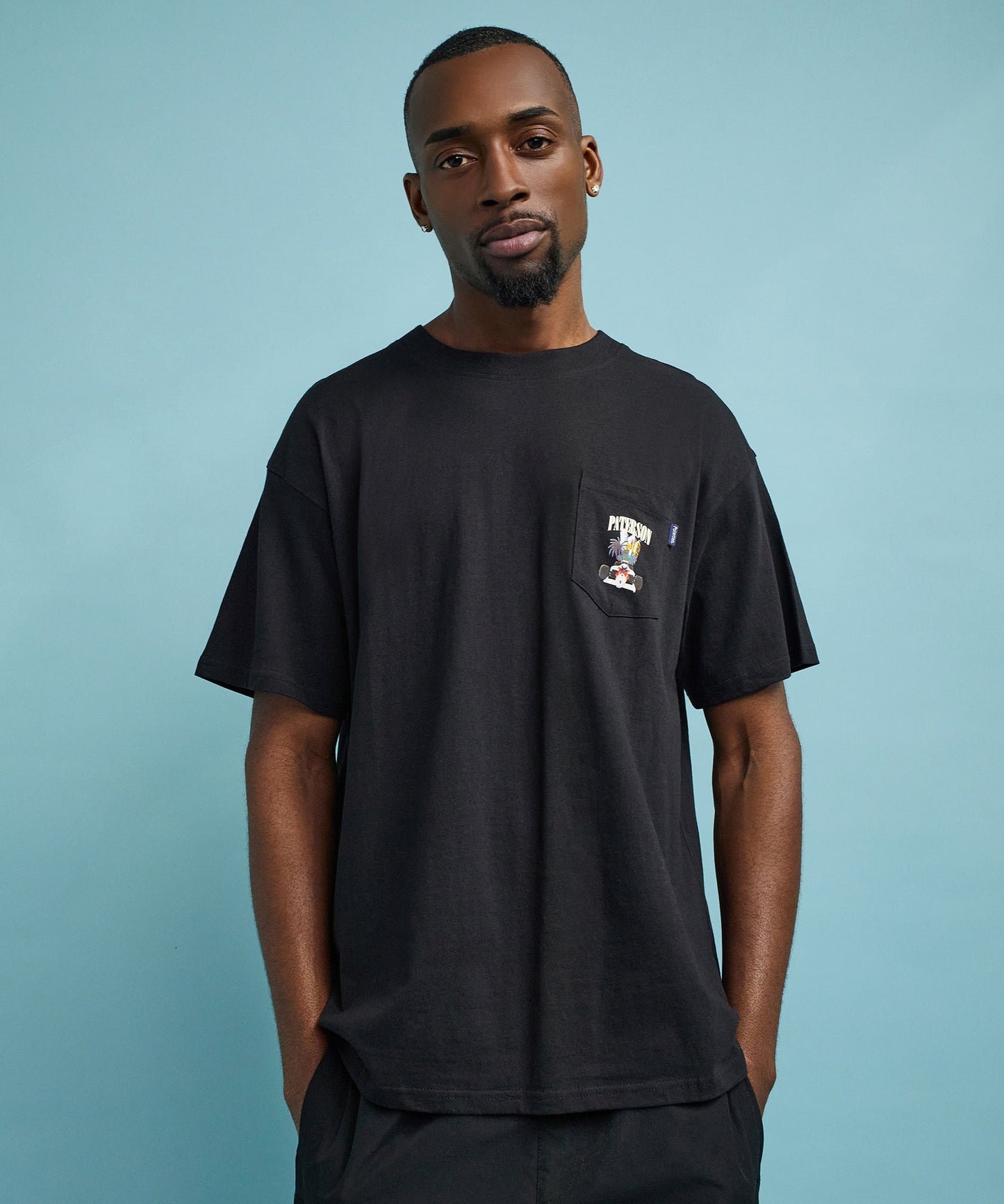 Camiseta Paterson Monte Carlo  Preto