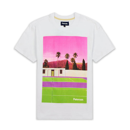 Camiseta Paterson Palm Springs Court  Branco