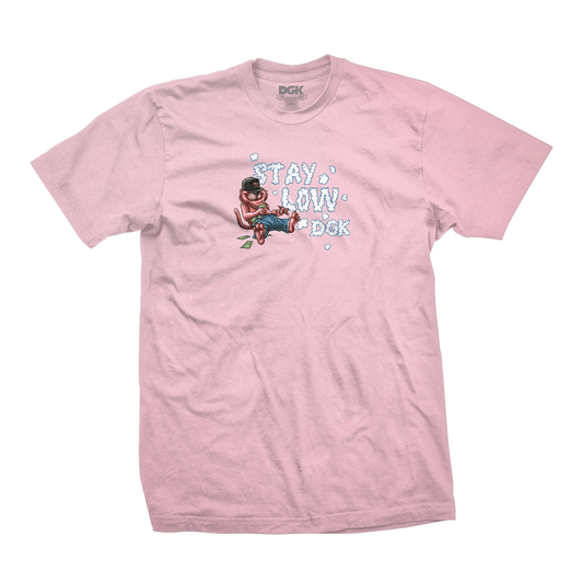 Camiseta DGK Stay Low Rosa