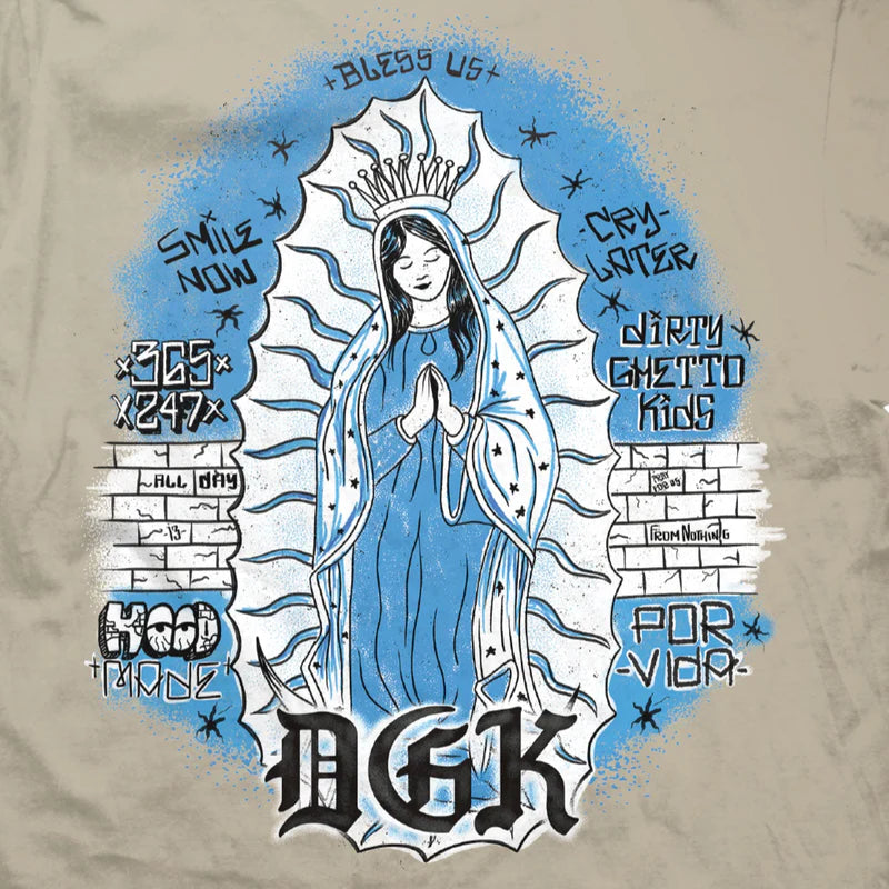 Camiseta DGK Barrio Bege
