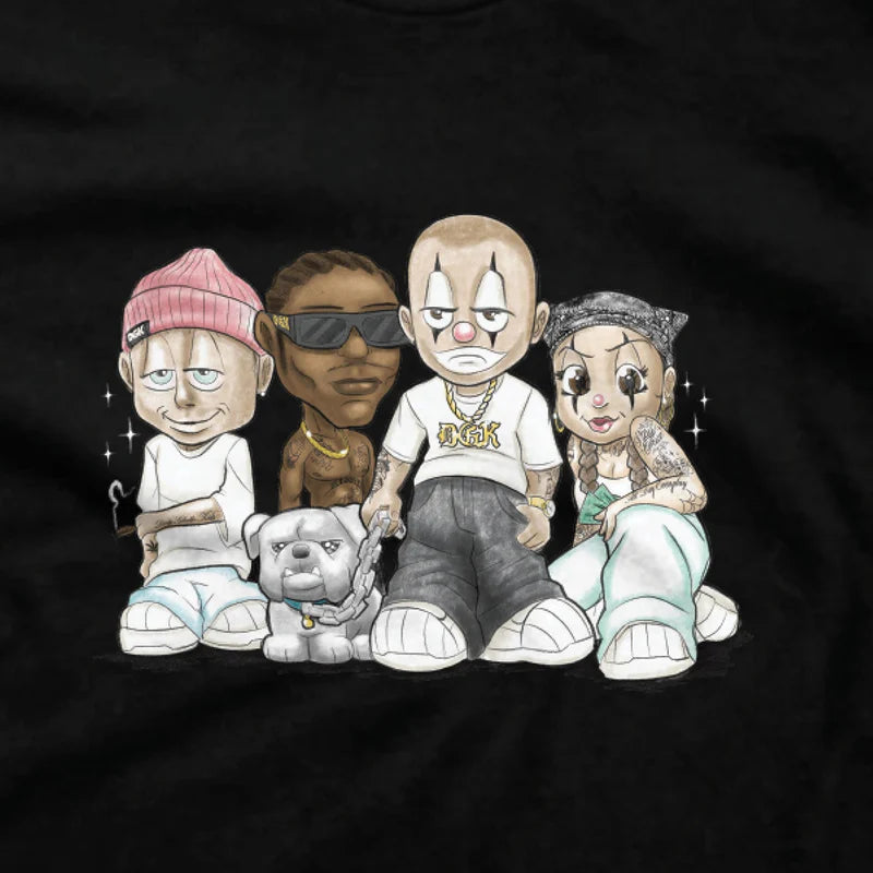 Camiseta DGK Family First Preto