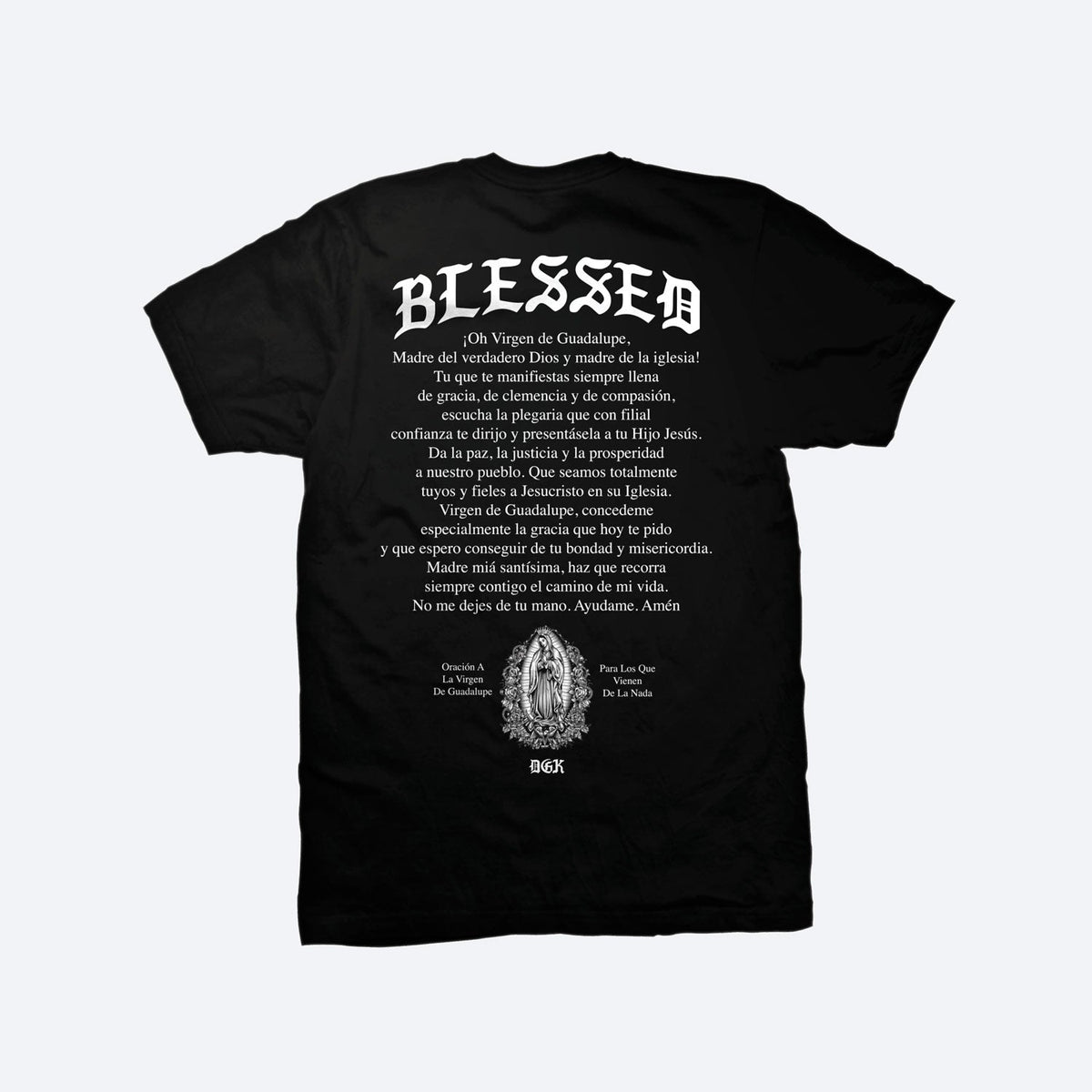Camiseta DGK Oracion Black