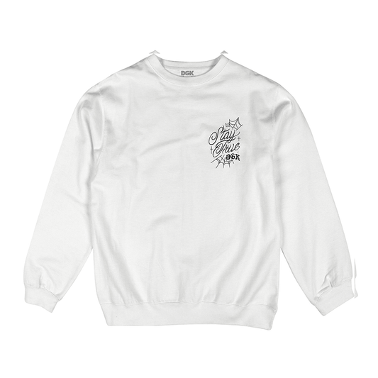 Moletom  Crewneck DGK Stay True Crewneck  Branco