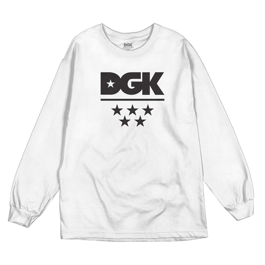 Camiseta DGK All Star L/S Branco