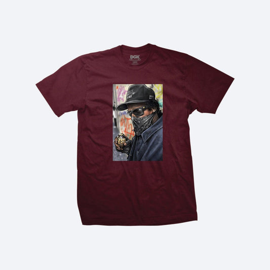 Camiseta DGK Coolin Bordo