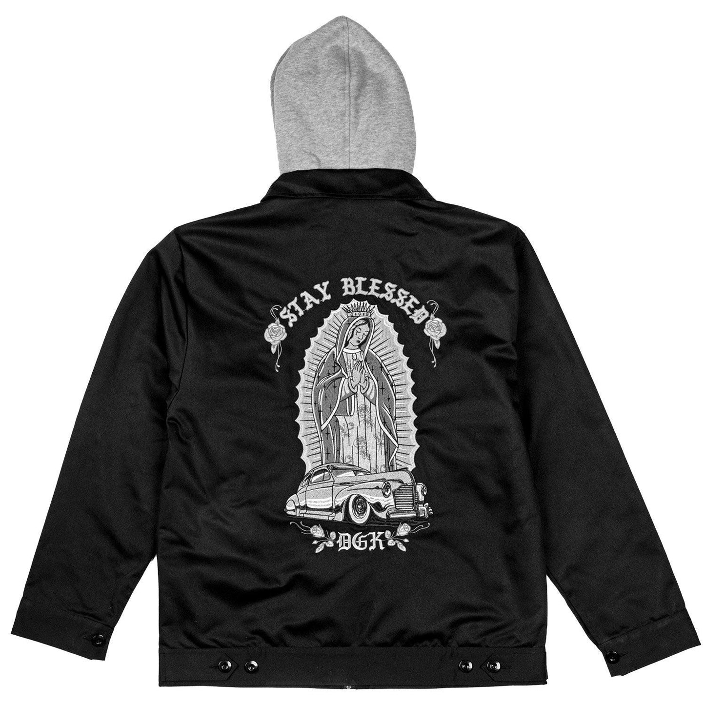Jaqueta DGK LoSide Trucker Preto