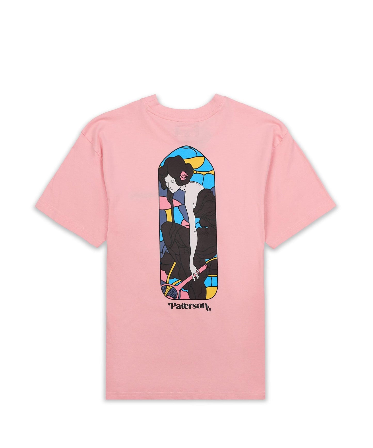 Camiseta Paterson Stained Glass  Vermelho