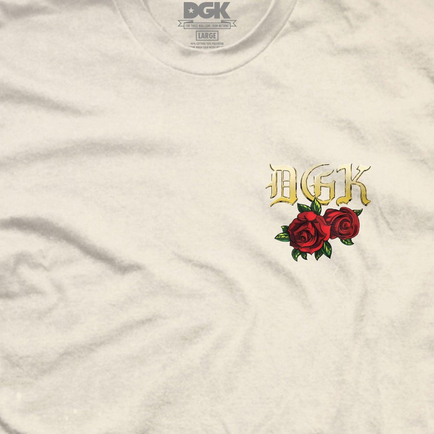 Camiseta DGK Ridin Dirty Creme