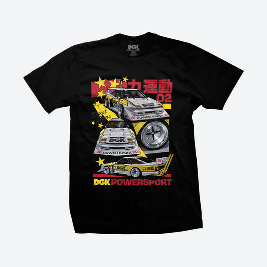 Camiseta DGK Powersport  Preto
