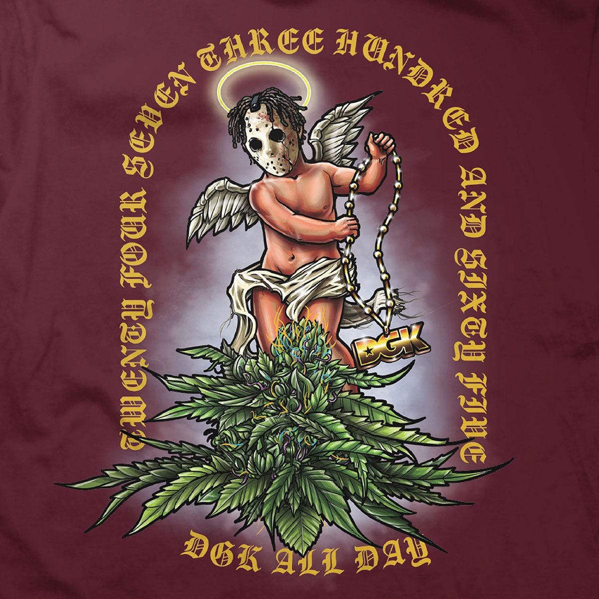 Camiseta DGK Eden Bordo
